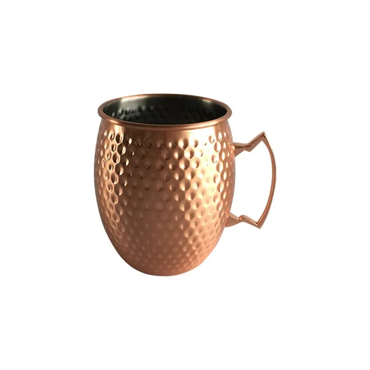 Mug keledai efek tembaga