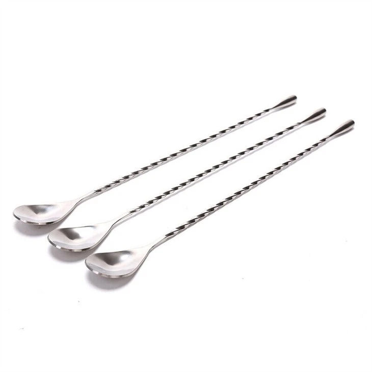 Stainless Steel Cocktail Mixing Spoon Manufacturers Stainless Steel Cocktail Mixing Spoon Manufacturers