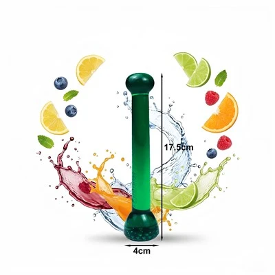 Muddler Plastik 17,5cm Untuk Rasa Segar