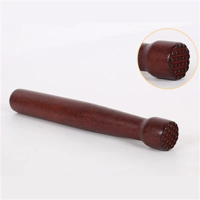 Muddler Kayu Solid Harga Pabrik 19,5cm